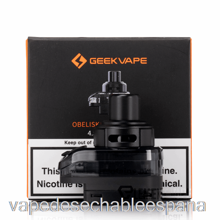 Vape Desechable España Geek Vape Obelisco 65 Cápsulas De Repuesto 4.5ml Obelisco 65 Cápsulas